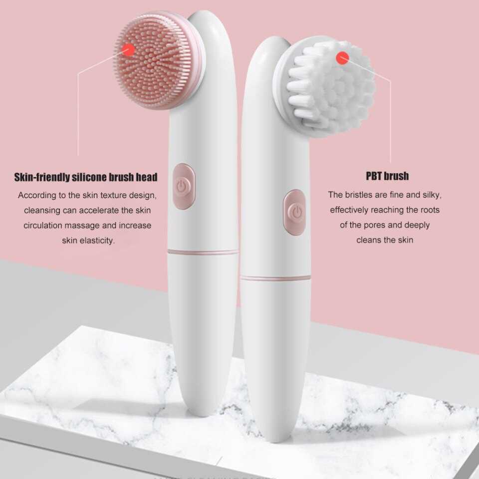 מברשת חשמלית לניקוי פנים עמוק 3 מברשת חשמלית לניקוי פנים עמוק