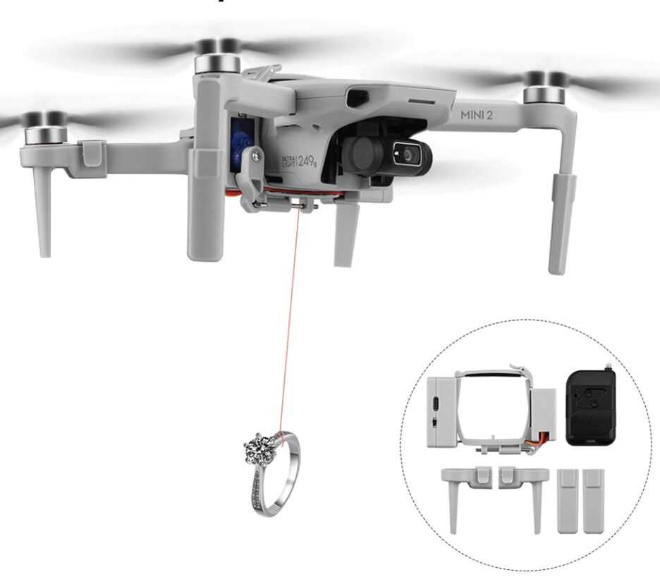 ערכת הצנחה ל MAVIC2 + PRO DJI